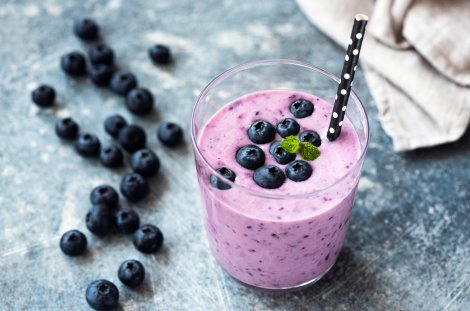 Blaubeer-Smoothie // (c) arx0nt1 Blaubeer-Smoothie