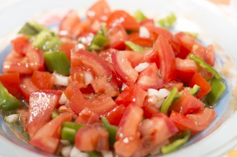 Tomatensalat // (c) membio Tomatensalat