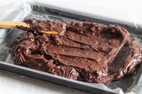 Kürbis-Brownies // ©toscawhi Kürbis-Brownies